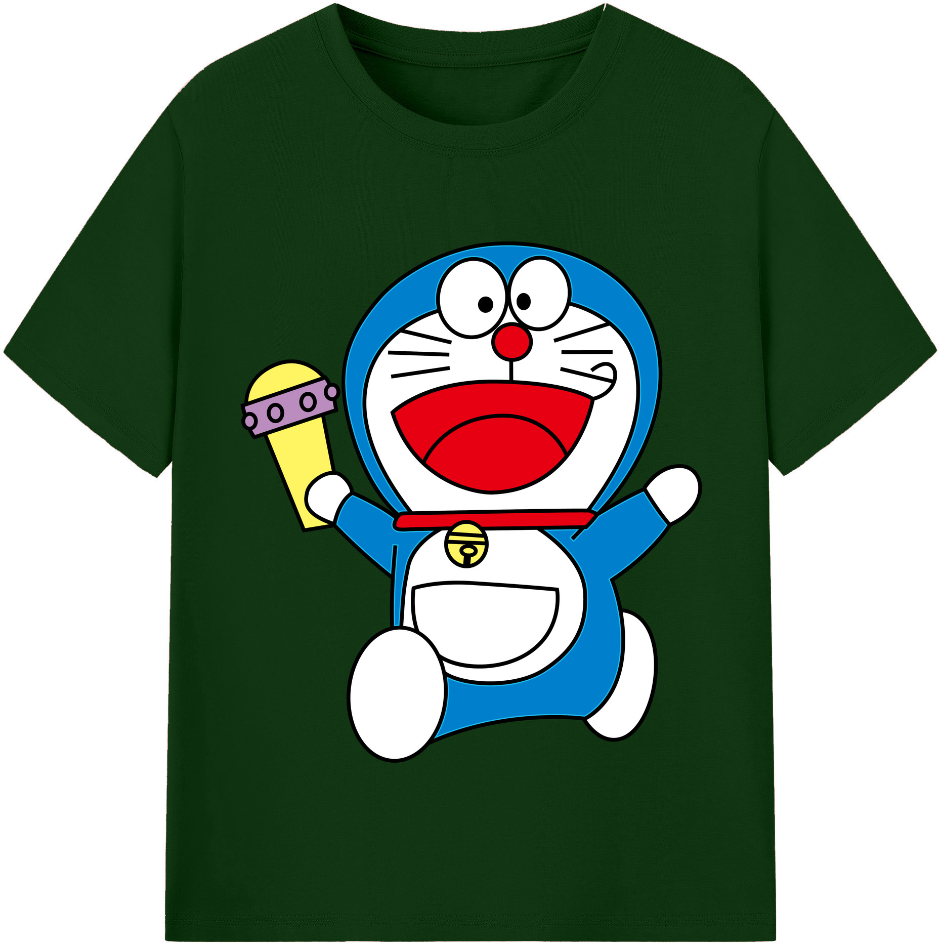 （画像用） ドラえもん Doraemon 綿100％半袖Tシャツ（フロントプリント）